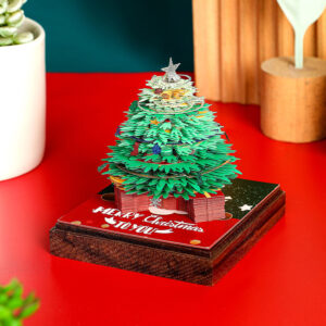Panoramic Christmas Tree 3D Memo Pad