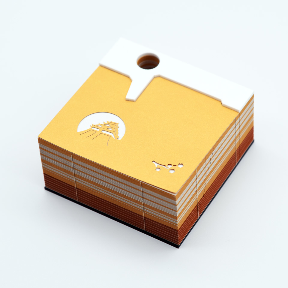 Castle Layers Nagoya Castle Tenshukaku 3DMemo Pad - Image 2