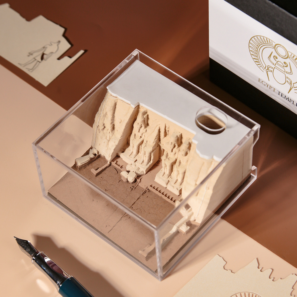 Ancient Egyptian Temple 3D Memo Pad - Image 2