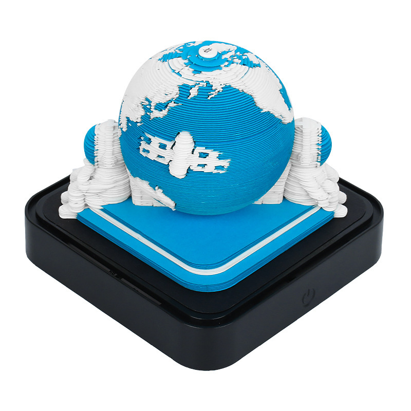 Planet Planner – 3D Earth Model Calendar Memo Pad - Image 5