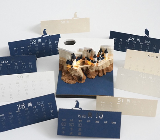 Royal Fortress Notes – 3D Castle Memo Pad - Image 4