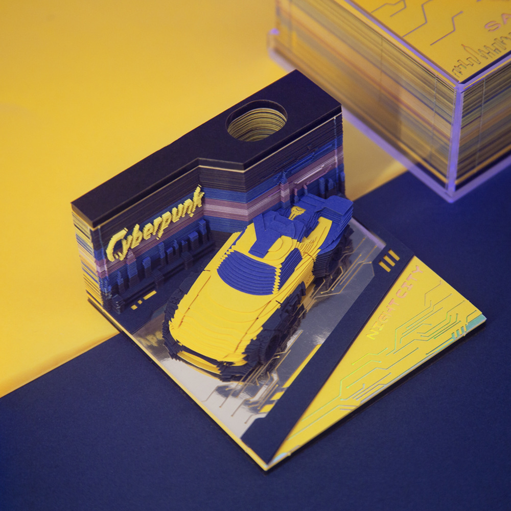 Drive & Note – 3D Car Styling Memo Pad - Image 5