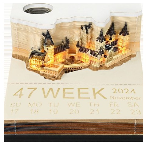 Royal Fortress Notes – 3D Castle Memo Pad - Image 8